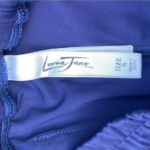 Lorna Jane Uniquely Navy Blue Sweatpants with Pockets. Size Small. EUC! - Picture 6 of 6